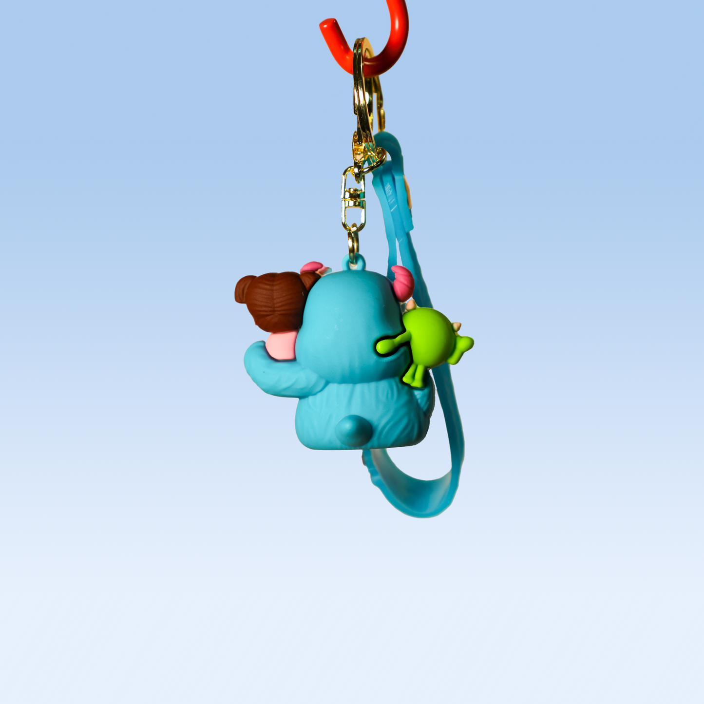 SULLEY BOO MIKE KEYCHAIN